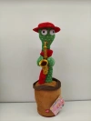 Model B sticky clothes, musical instrument, cactus with musical instrument, can twist and sing, companion toy Item Picture
